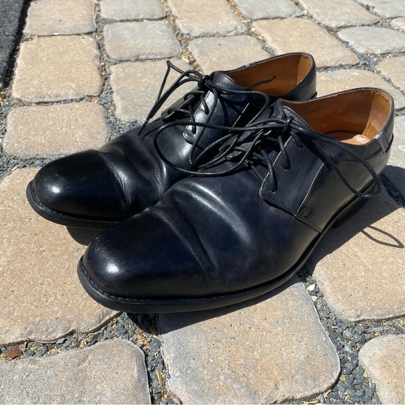 [10] John Fluvog Men’s Rare Vintage Black Dress Shoes Completely Refurbished - Picture 3 of 12